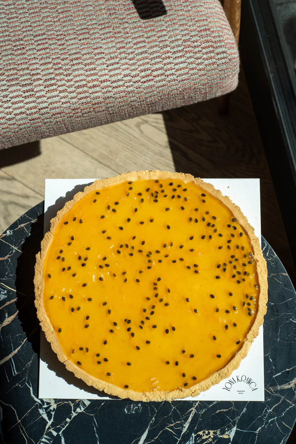 Tarta Wegan Marakuja 28 cm - obrazek 2