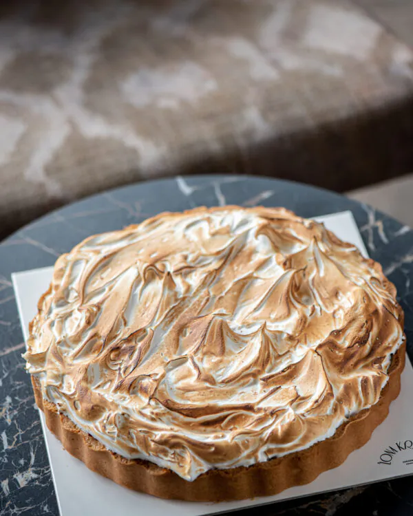 Tarta Cytrynowa z Włoską Bezą 28 cm